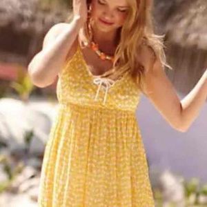 Anthropologie Porridge Lobster Bake Chemise Maxi